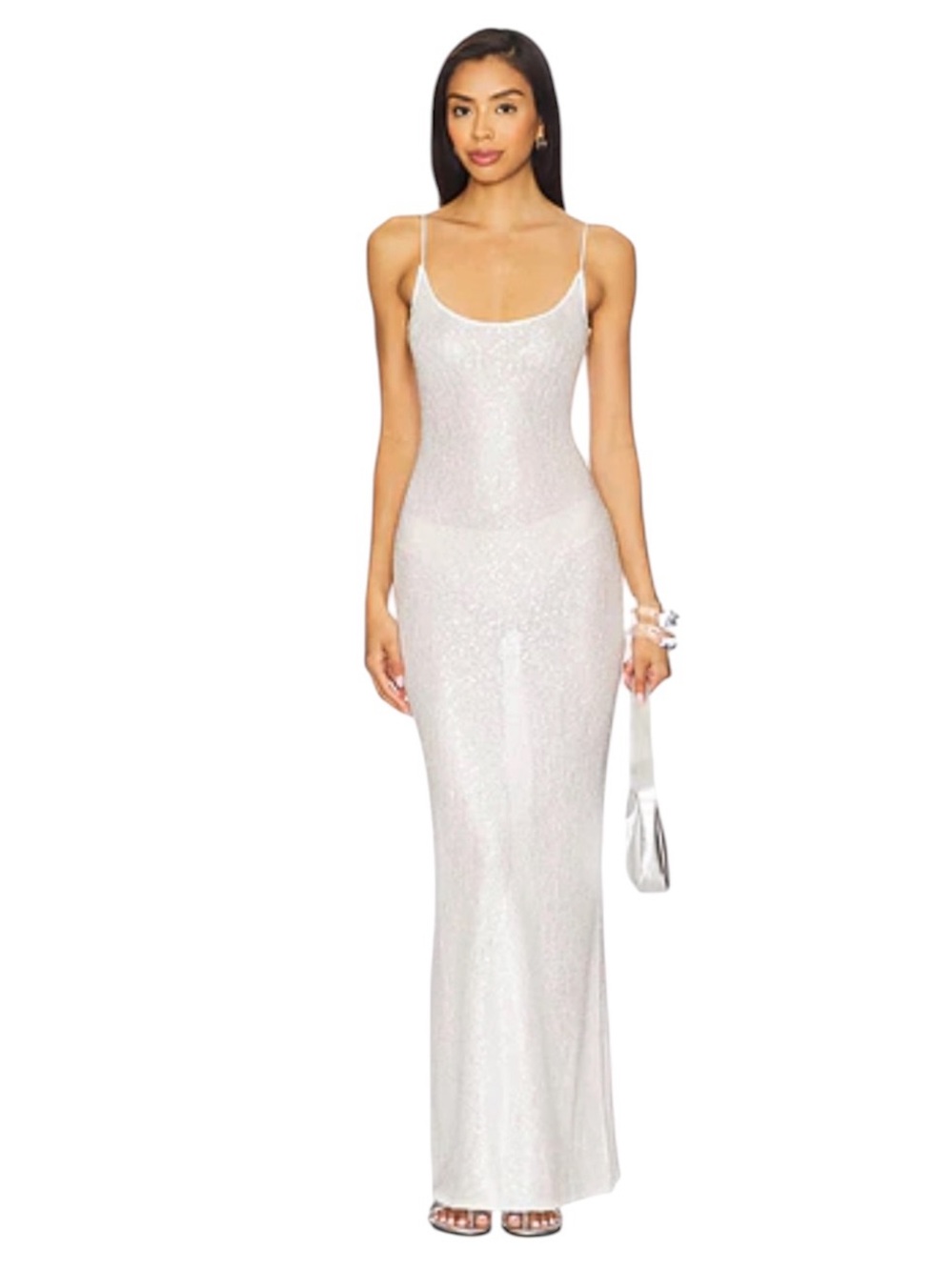 Lovers and Friends Rossa Maxi Dress in White